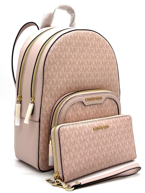 Michael Kors Jaycee Medium Signature Logo Backpack & Matching Continental Wallet main image 11